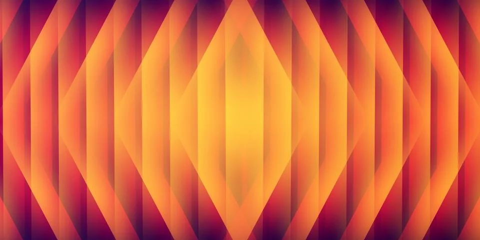 Abstract overlapping orange shape background, geometric modern block backdrop Stock Illustration