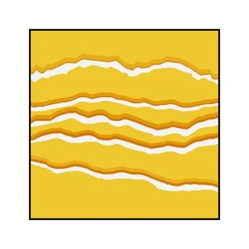 Abstract overlapping paper layers creative design concept Stock Illustration