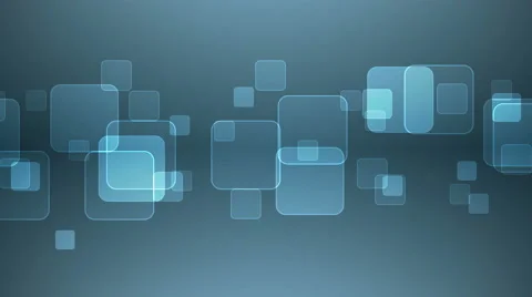 Abstract Overlapping Rectangular Shapes on Gray Blue Background. Vídeo Stock 58799129