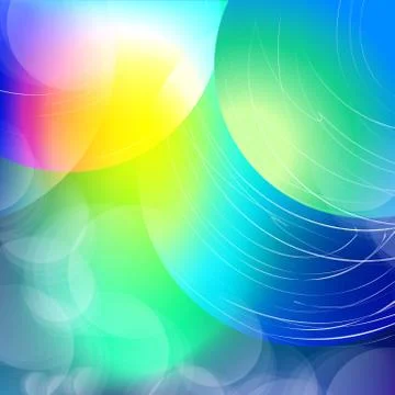 Abstract overlay circle background with circles. Vector. Stock Illustration