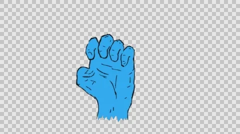 Abstract Pack. 14 different hand drawn animations pre-rendered with alpha channe Stock Footage 68065127