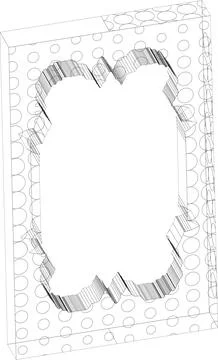 Abstract Pack Complex Composition Pattern and Texture Collection for Creati.. Illustrazione stock