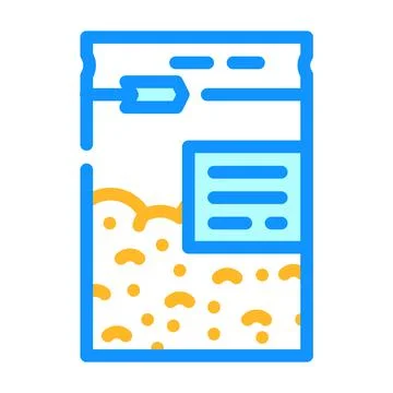 Abstract package color icon vector illustration Stock Illustration