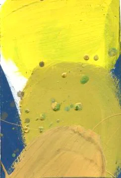 Abstract pained canvas. Desert effect acrylic splashes Stock Illustration
