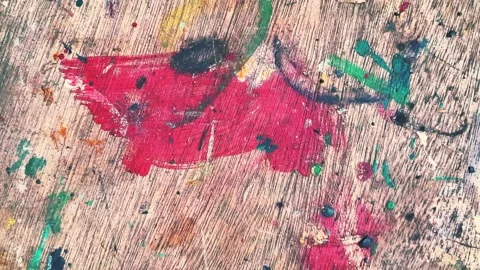 Abstract paint animation Stock Footage 258525069