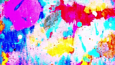 Abstract paint animation Stock Footage 258525138