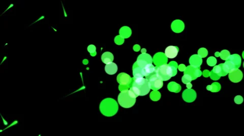 Abstract Paint Animation Green Stock Footage 36598847
