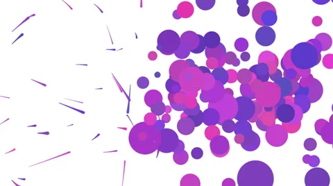 Abstract Paint Animation Purple Stock Footage 36598058
