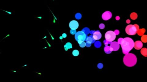 Abstract Paint Animation Rainbow Stock Footage 36598837