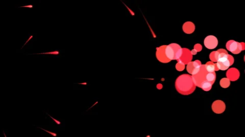 Abstract Paint Animation Red Stock Footage 36594099