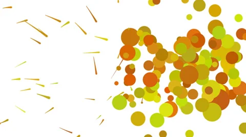 Abstract Paint Animation Yellow Stock Footage 36598066