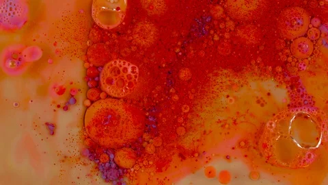 Abstract paint background. Liquid ink. Color Moving Multicolored. Stock-Footage 82971834