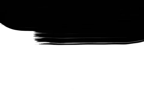 Abstract paint brush stroke black and white transition background, animation Stock Footage