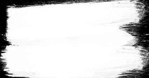 Abstract  paint brush stroke black and white transition background Иллюстрация