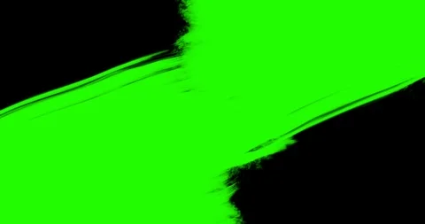 Abstract paint brush stroke shape white ink splattering flowing Stock Footage 118260677