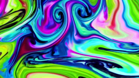 Abstract Paint Dance of Symphony Spread Background 8 Stock Footage 314347626