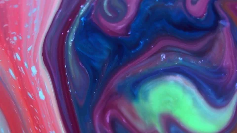 Abstract Paint Demonstration 12 Stock Footage 101700386