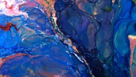 Abstract Paint Demonstration 3 Stock Footage 101673354