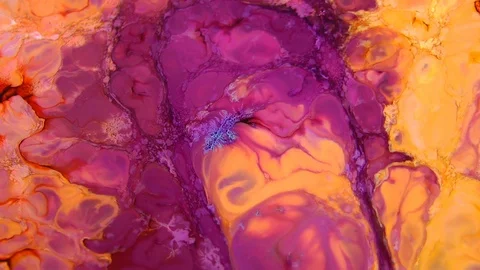 Abstract Paint Demonstration 4 Stock Footage 101669751