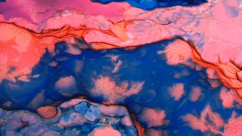 Abstract Paint Demonstration 5 Stock Footage 101672239