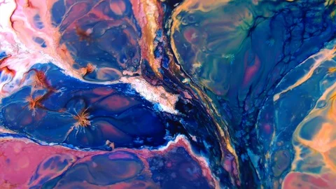 Abstract Paint Demonstration Stock Footage 101669954