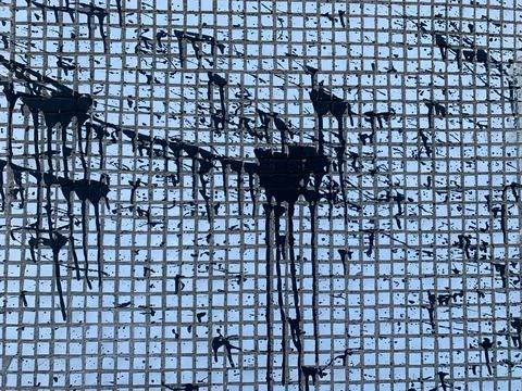 Abstract paint drops Stock Photos