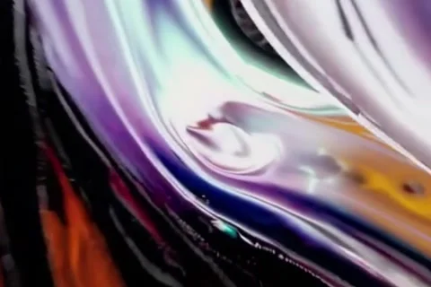 Abstract Paint Explosion Loop - 4K - V668 Stock Footage 342277104