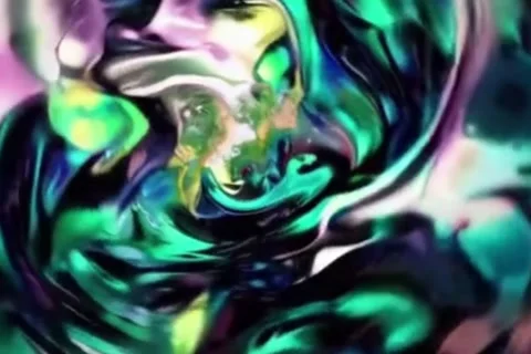Abstract Paint Explosion Loop - 4K - V57 Stock Footage 342277137