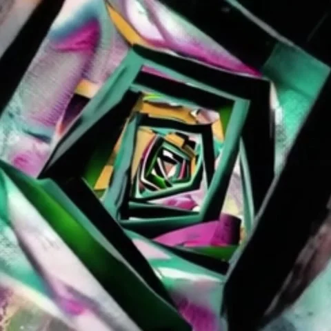 Abstract Paint Explosion Loop - 4K - V37 Stock Footage 342277212