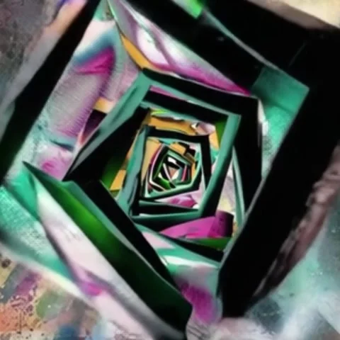Abstract Paint Explosion Loop - 4K - V09 Stock Footage 342277268
