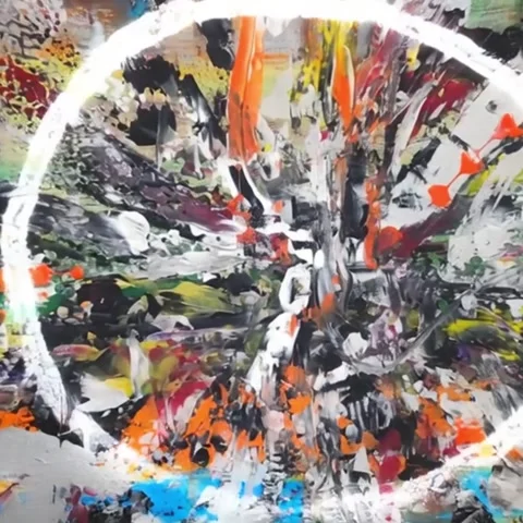 Abstract Paint Explosion Loop - 4K - V40 Stock Footage 342277329