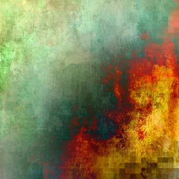 Abstract paint gradient with square grid added Stock Illustration