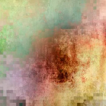 Abstract paint gradient with square grid added Stock Illustration