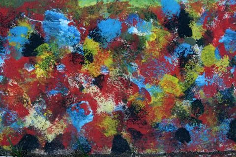 Abstract - paint Illustrazione stock