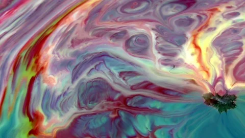 Abstract Paint Ink Spread Random Movement 16 Stock Footage 94525198