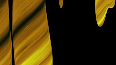 Abstract paint leak liquid gold background \ New quality universal motion Video stock 79799124