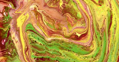 Abstract Paint In Motion Video stock 316388672