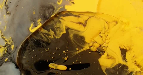 Abstract Paint In Motion Video stock 316388872