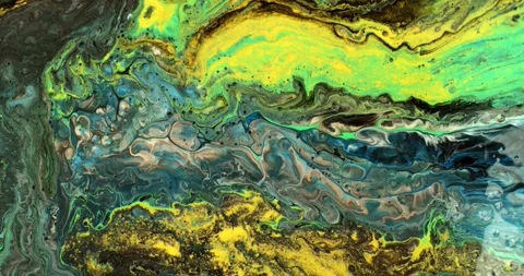 Abstract Paint In Motion Video stock 316388918