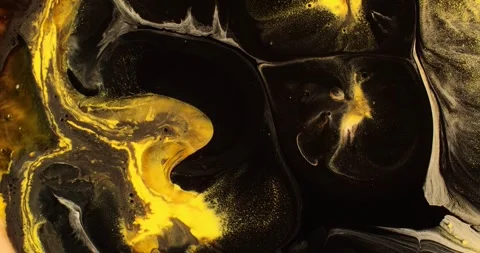 Abstract Paint In Motion Video stock 316389325