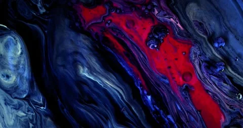 Abstract Paint In Motion Video stock 316389586