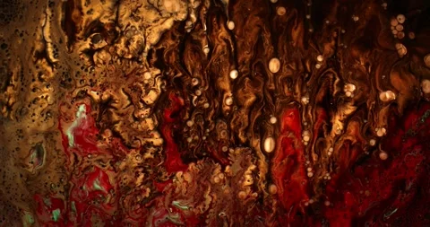 Abstract Paint In Motion Video stock 316389854