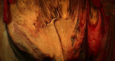 Abstract Paint In Motion Video stock 316389977