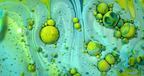 Abstract Paint In Motion Video stock 316390091