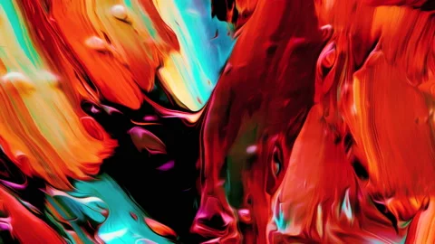 Abstract-Paint-Movement 4K 05 Stock Footage 201758963