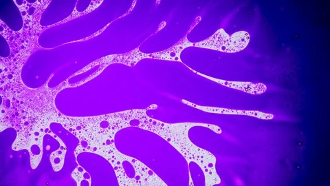 Abstract paint reactions. Background, visual performances, music videos, credits Stock Footage 130060387