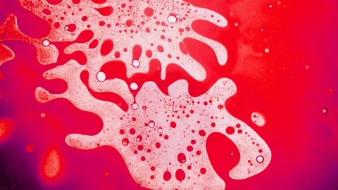 Abstract paint reactions. Background, visual performances, music videos, credits Stock Footage 130062725