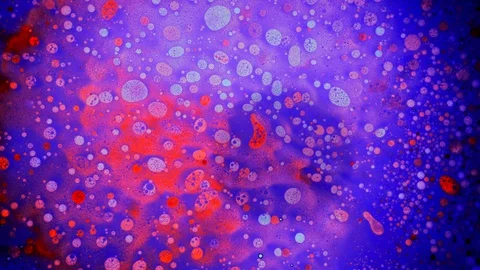 Abstract paint reactions. Background, visual performances, music videos, credits Stock Footage 130063546