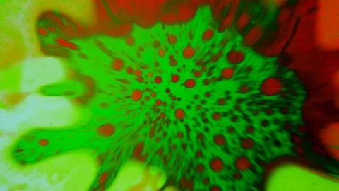 Abstract paint reactions. Background, visual performances, music videos, credits Stock Footage 131107553