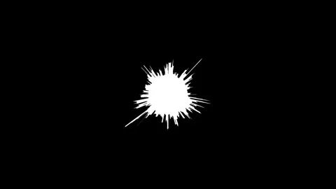 Abstract paint splash motion graphic Stock Footage 321752248